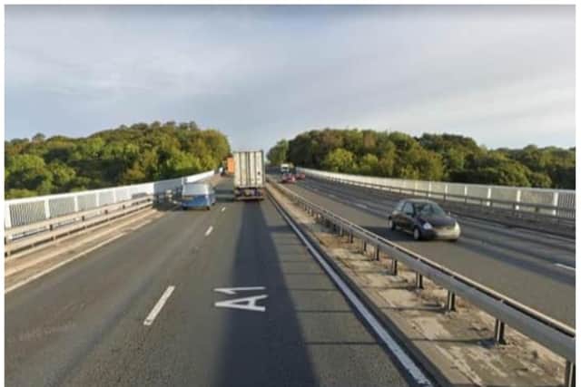 The A1 at Wentbridge will be subject to closures and diversions throughout 2023.