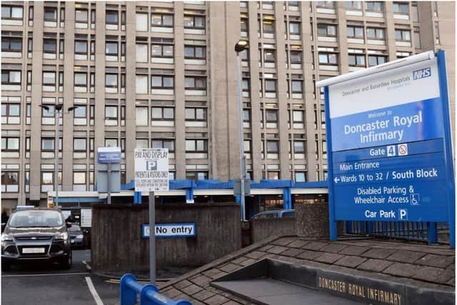 Doncaster Royal Infirmary.