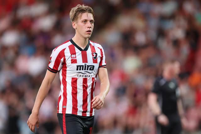 A 25 year-old scored 8 goals in 43 appearances for Cheltenham last season. (Photo by Dan Istitene/Getty Images).