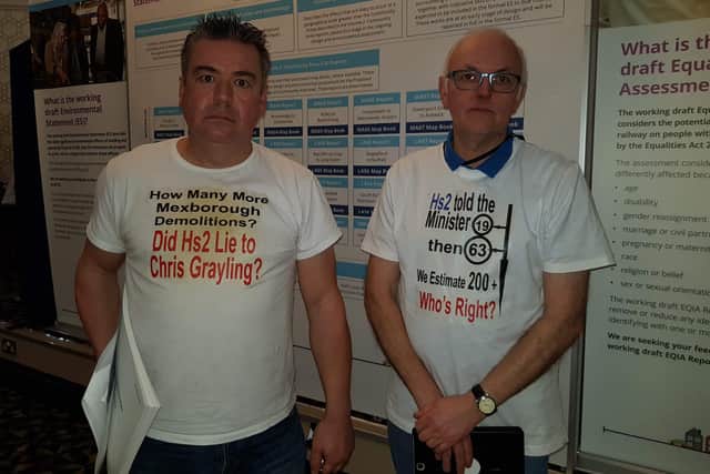 Councillors Sean Gibbons and Andy Pickering