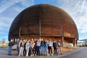Doncaster students visited the Large Hadron Collider.