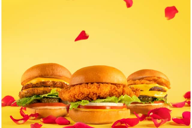 Wowburger has launched three new burgers to mark Valentine's Day.