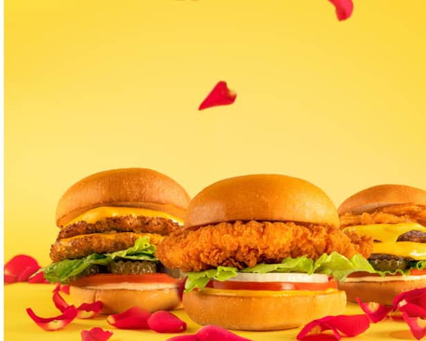 Wowburger has launched three new burgers to mark Valentine's Day.