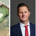 Doncaster MP Lee Pitcher called a public meeting to hear residents' concerns about a planned new housing estate in Branton.