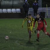 Action from Armthorpe Welfare’s win at Nostell MW. Picture: Steve Pennock