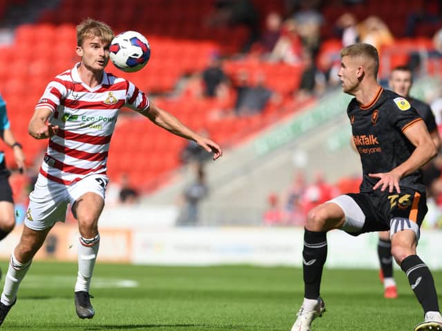 Doncaster Rovers striker George Miller.