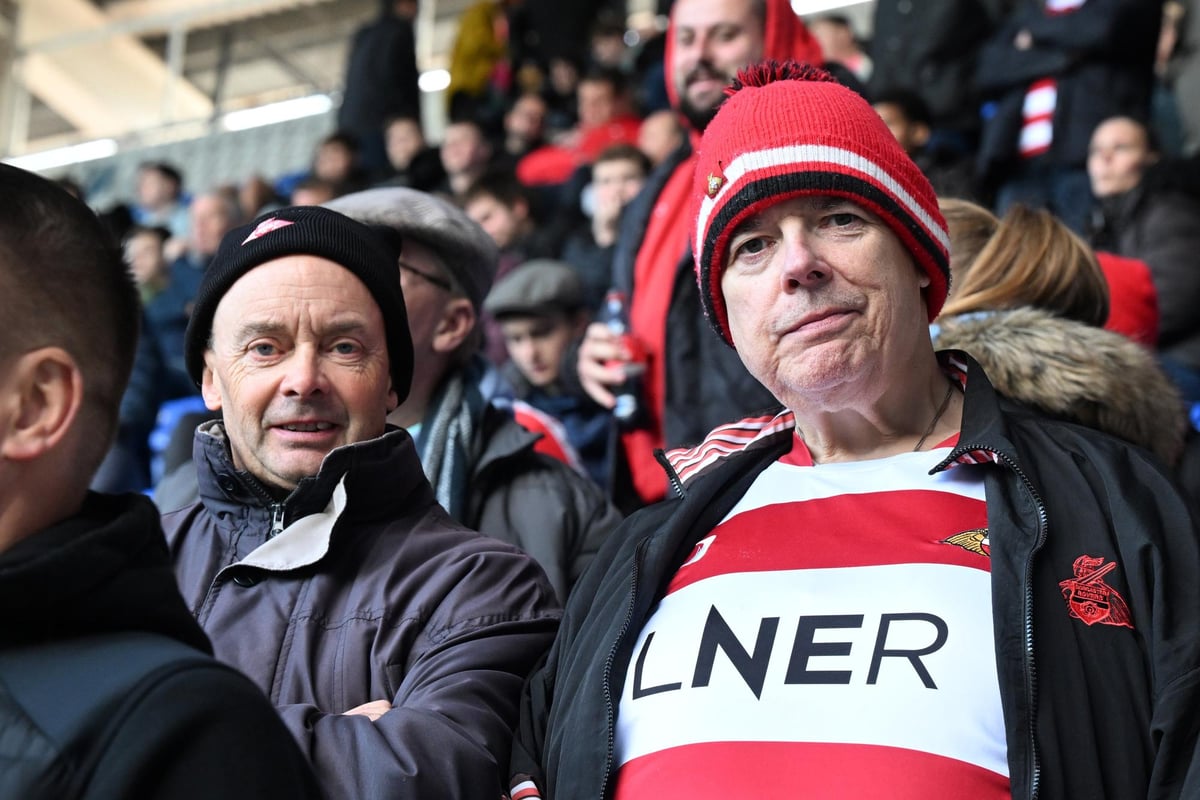 The Doncaster Rovers fans who saw their side share the spoils with Reading - see if you are pictured