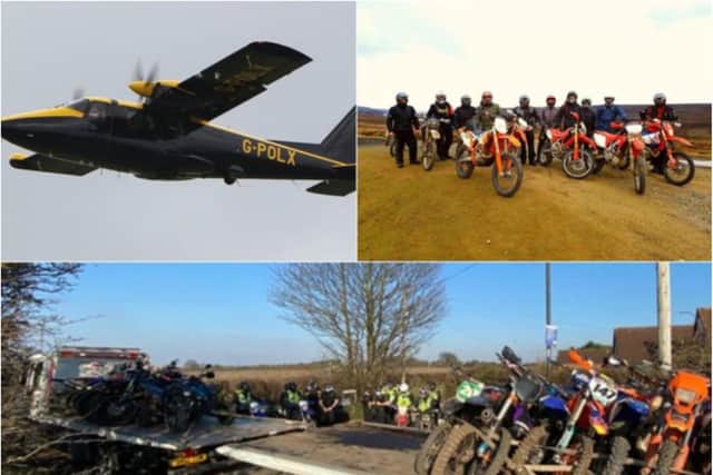 Police seized a record haul of bikes at the site last year.