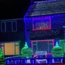 Neil Hart's spectacular Christmas lights display at his home in Intake, Doncaster