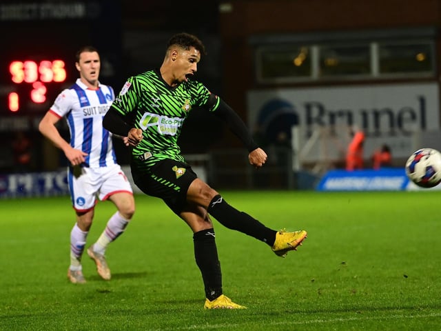 Was involved in Doncaster's best moment of the first half when he found Ben Close in the box unmarked. Caught too high up the pitch for goal number two, however.