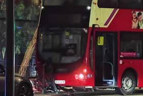 Emergency services were called to Trafford Way in the early hours of yesterday morning.