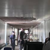 A roof collapse at Doncaster Royal Infirmary is the latest serious incident to hit the crumbling hospital.