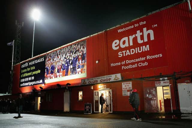Belle Vue, the former home of Doncaster Rovers. Photo by Gary Prior/Getty Images