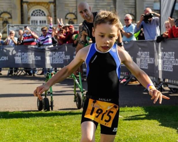Bailey won hearts all over the world when he completed his triathlon unaided at the age of eight.