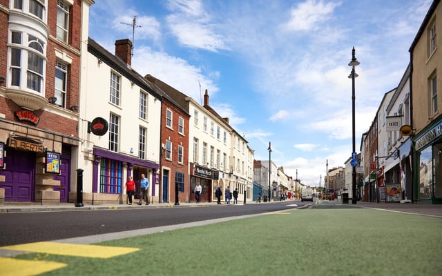 Hallgate has undergone significant improvements in recent years. Picture: Shaun Flannery