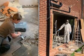 Rolling up our sleeves and taking on some DIY to help protect the dwindling budget