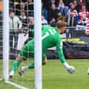 Kieran Agard in action at Harrogate. Picture: Liam Ford/AHPIX LTD