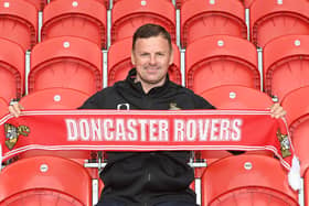 Richie Wellens is the new manager of Doncaster Rovers. Picture: Andrew Roe/AHPIX