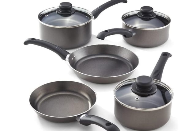 Judge Everyday Set of 5 non-stick Pans. Currently priced at £49.95.
