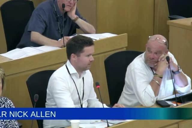 Conservative councillor Nick Allen