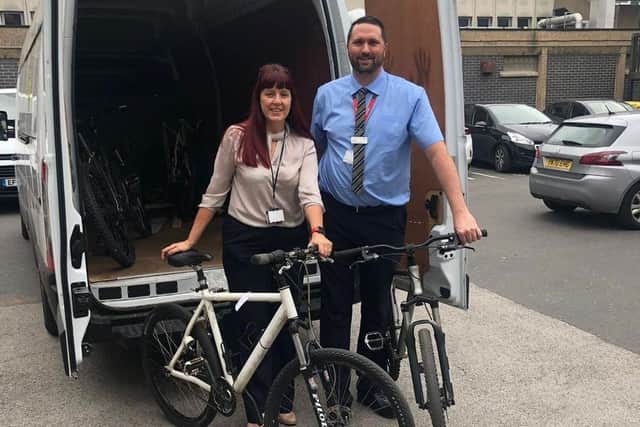 South Yorkshire Police's Doncaster Fortify Team has donated six bikes to HMP Doncaster.