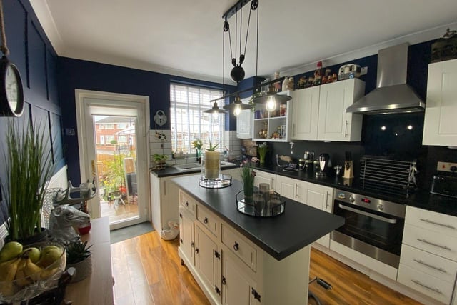The kitchen was one of the beneficiaries of the 'extensive' renovation