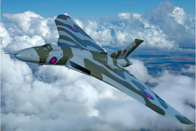 XH558 was the world's last flying Vulcan bomber.