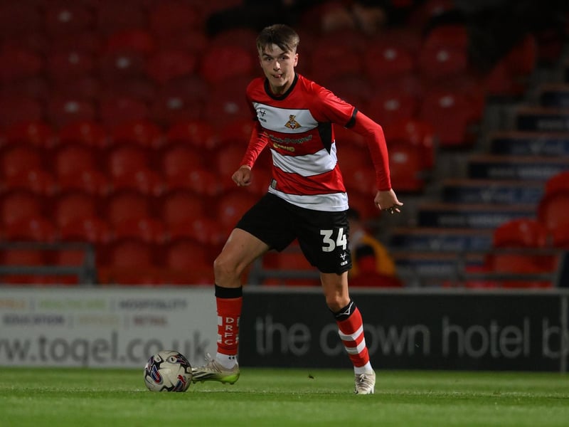 Introduced off the bench late on with Rovers chasing the game.