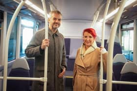 South Yorkshire Mayor, Oliver Coppard and Transport Secretary, Louise Haigh.