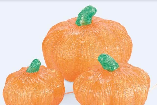 You can't have Halloween without pumpkins.