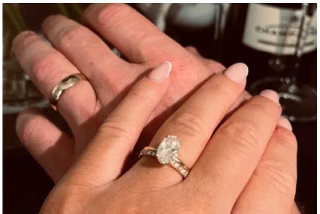 The couple revealed they had tied the knot on December 28 by sharing a cute snap on social media. (Photo: Instagram)