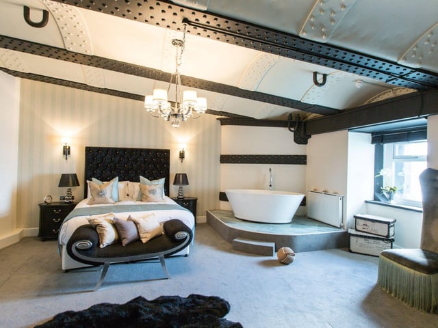 It has 23 en suite guest bedrooms, 7-bedroom staff quarters and scope to convert communal space to additional bedrooms. As well as a mess hall restaurant (200 covers), five themed bars, lighthouse private dining and a traditional English pub.