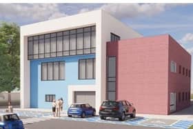 An artist's impression of the Rossington health centre