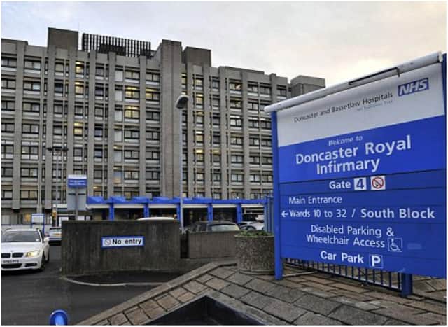 The pair died 11 days apart in Doncaster Royal Infirmary.