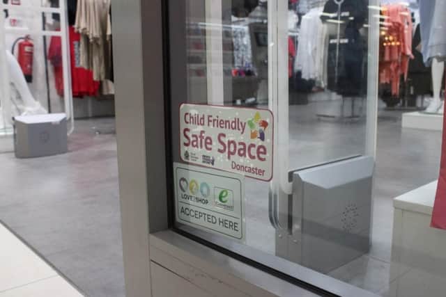 Children and young people provided access to safe spaces in Doncaster city centre.