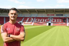 New Doncaster Rovers signing Luke Molyneux. Photo: Howard Roe/AHPIX LTD.