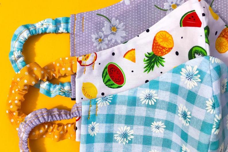 Fruit themed masks from NYtoParisShop.