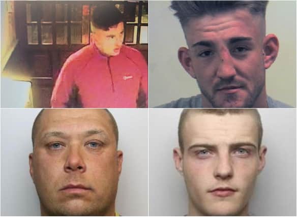 A number of new faces have been added to South Yorkshire Police's 'most wanted' list