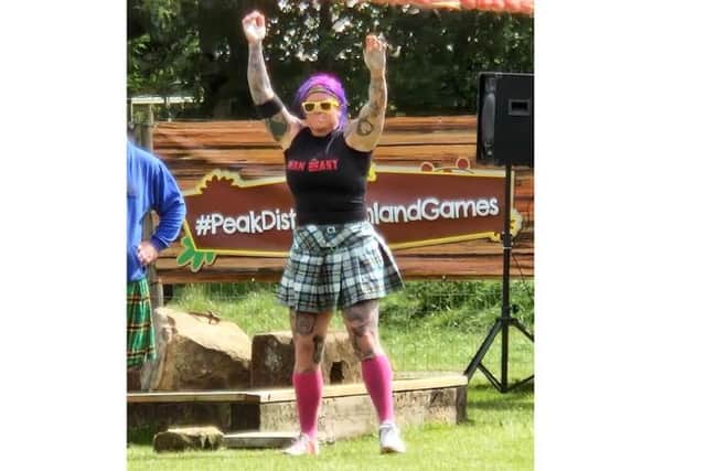 Michaela Pearson from Doncaster who was the women's winner.