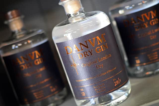 Danvm Dry Gin.