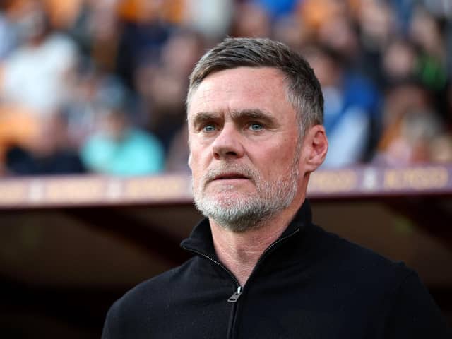 Graham Alexander is approaching his first anniversary as Bradford boss. (Photo by George Wood/Getty Images)