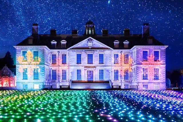 Christmas at Belton - a magical illuminated trail - in the grounds of the National Trust's Belton House, near Grantham, November 27, 2020 to January , 2021