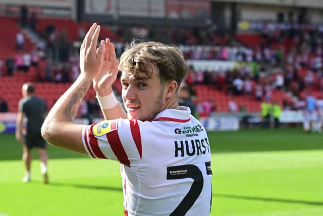 Doncaster's match-winner Kyle Hurst.