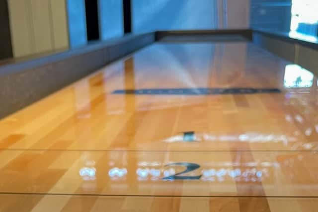 Have a go at shuffleboard
