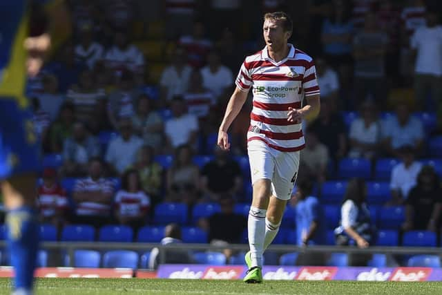 Doncaster Rovers defender Tom Anderson.