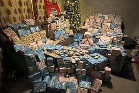 Sophia has collected hundreds of presents to help needy youngsters in Doncaster.