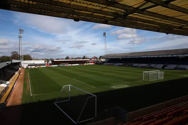 The Abbey Stadium, home of Cambridge United