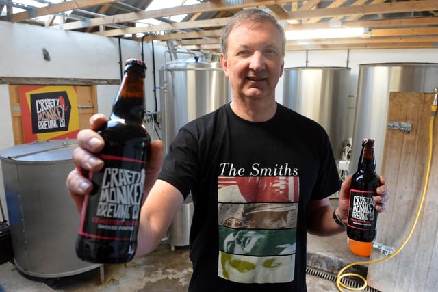Hartlepool's Crafty Monkey Brewing Company looked to favourite bands and songs for the names of a number of its new beers.