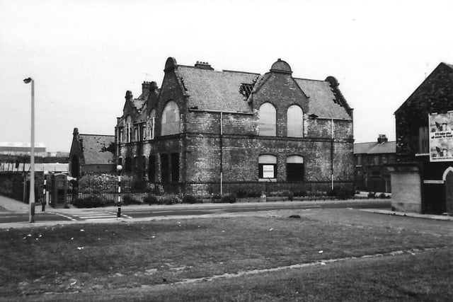 Hart Road School pictured in August 1982 just before its demolition in 1983. Photo: Hartlepool Library Service.