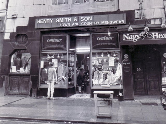The Nag's Head Hotel, St Sepulchre Gate, Doncaster, pictured in April 1989
